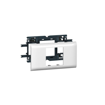 Legrand 010952 Суппорт Mosaic - для кабель-каналов DLP с шириной крышки 65 мм - 2 модуля