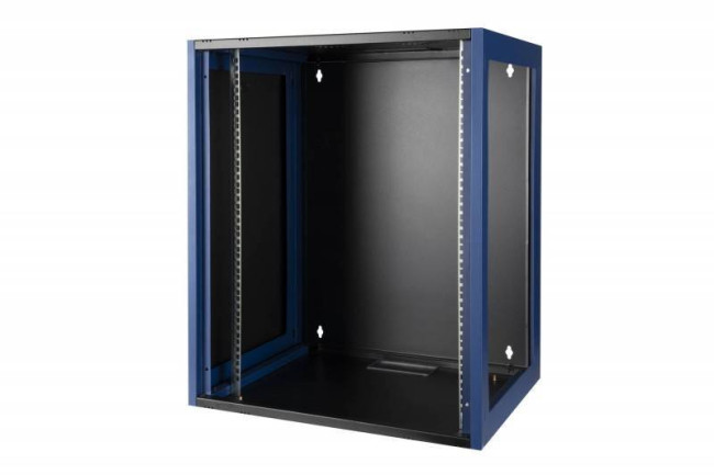 Шкаф телекоммуникационный настенный 600x450, стеклянная дверь Datarex DR-600311 Черный