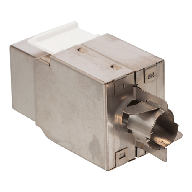 Модуль Keystone, RJ45, кат.5E, STP, 180 градусов, Lanmaster LAN-OK45S5E/180 Модуль Keystone, RJ45, кат.5E, STP, 180 градусов, Lanmaster LAN-OK45S5E/180
