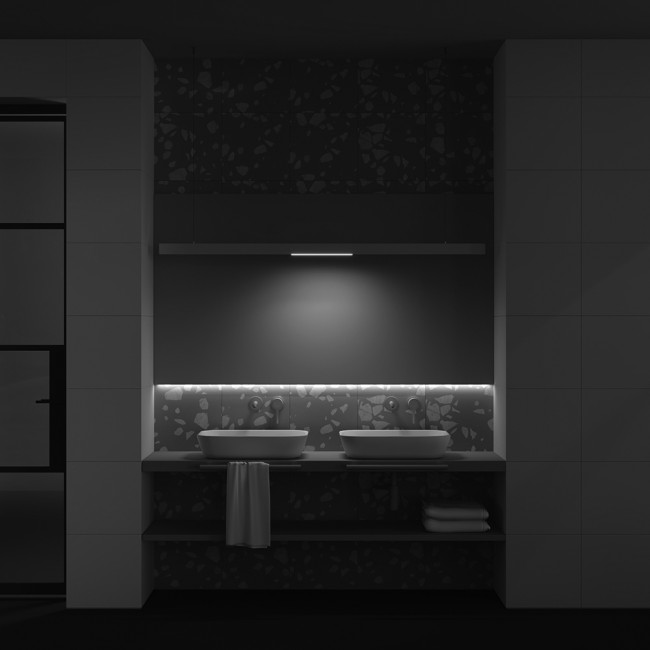 Трековый светильник Basis Maytoni Technical TR030-4-12W3K-WW-DS-W