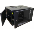 Шкаф настенный Next, 12U 550x450, стеклянная дверь, черный, TWT-CBWNG-12U-6x4-BK