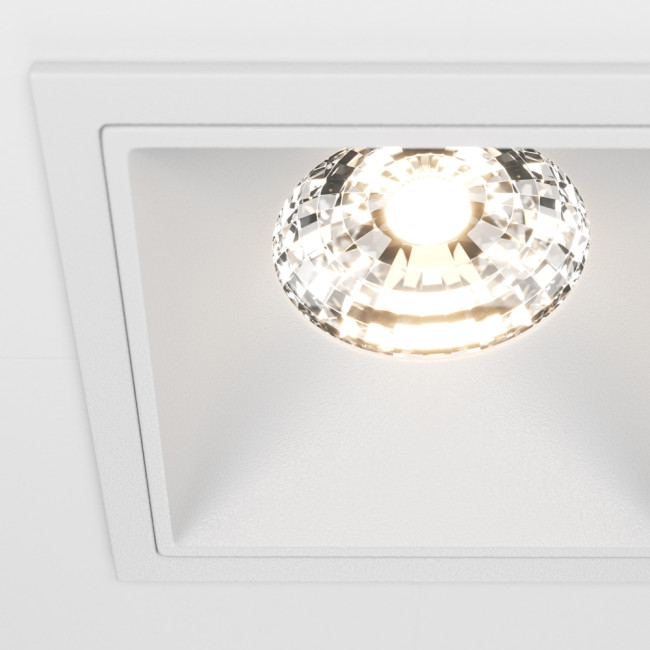 Встраиваемый светильник Alfa LED Maytoni Technical DL043-01-15W3K-D-SQ-W