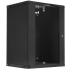 Шкаф настенный Next, 15U 550x600, стеклянная дверь, черный, TWT-CBWNG-15U-6x6-BK