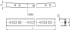 Профиль криволинейный, L1735, толщ.2,5 мм, на 14 рожков DKC BPC2914 Профиль криволинейный, L1735, толщ.2,5 мм, на 14 рожков DKC BPC2914