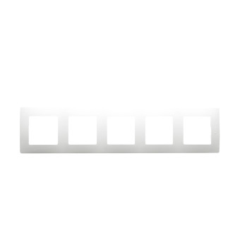 Legrand 672505 Рамка - 5 постов - Etika - белый