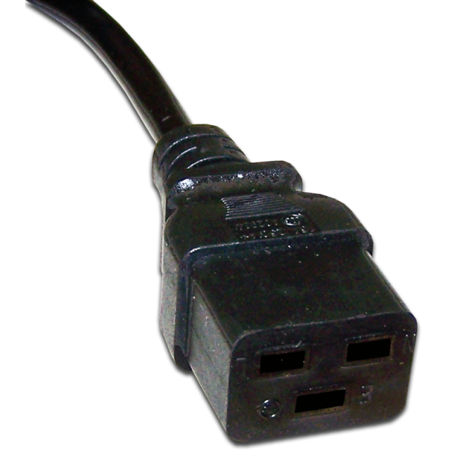 Шнур питания C19-C20, 3х1.5, 220В, 16А, черный, 5 метров, Lanmaster LAN-PP19/20-5.0-BK Шнур питания C19-C20, 3х1.5, 220В, 16А, черный, 5 метров, Lanmaster LAN-PP19/20-5.0-BK