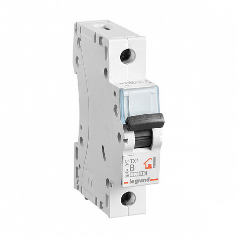 Legrand 403977 Автоматический выключатель TX3 6kA 50A 1П тип В Legrand