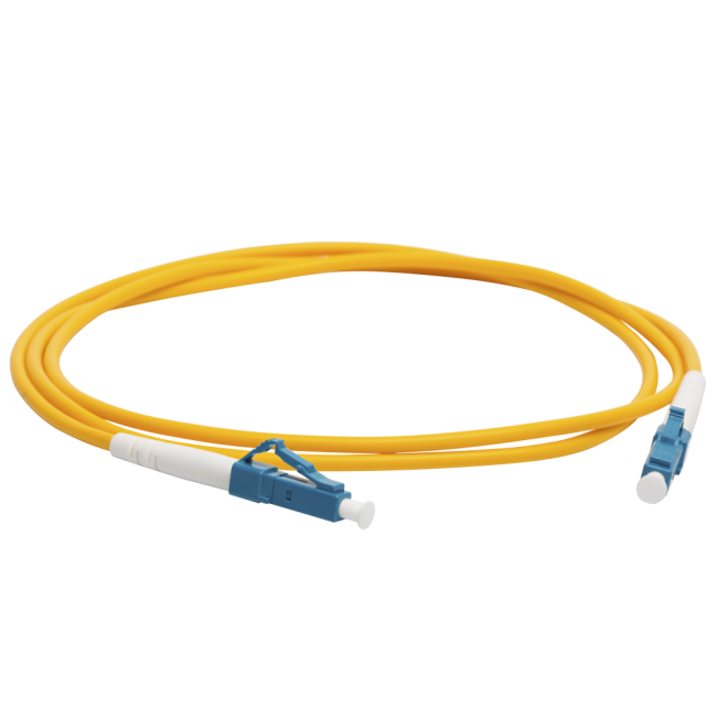 Патч-корд оптический LANMASTER, LSZH, дуплексный, LC/UPC-LC/UPC, SM OS2, 2.0 м, Lanmaster LAN-2LC-2LC/SU-2.0