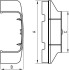 Переходник 140-90х50 мм DKC 01408