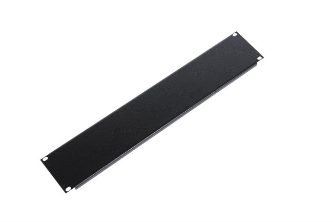 Фальшпанель в шкаф 19" 1U, цвет черный ЦМО ФП-1-9005