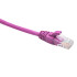 Коммутационный шнур U/UTP категория 5e LSZH нг(А)-HF 3,0 м, маджента Datarex DR-181711