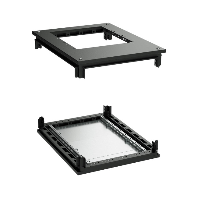 Крыша с фланцем и основание для 19" IT-CQE 600x1000, RAL9005 DKC R5RKTB610FITB